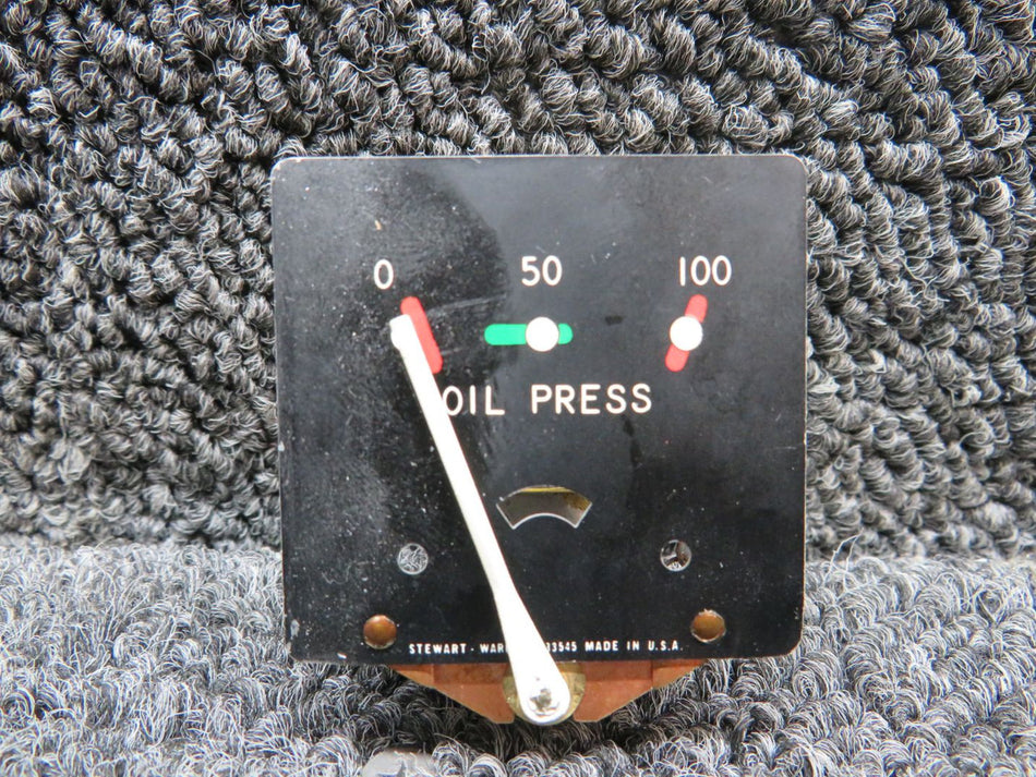 433545 Stewart-Warner Oil Pressure Indicator