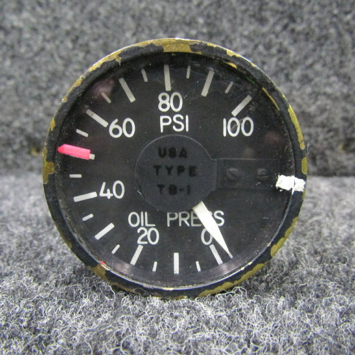 71117-1 General Aero Oil Pressure Indicator (Volts: 28) BAS Part Sales | Airplane Parts