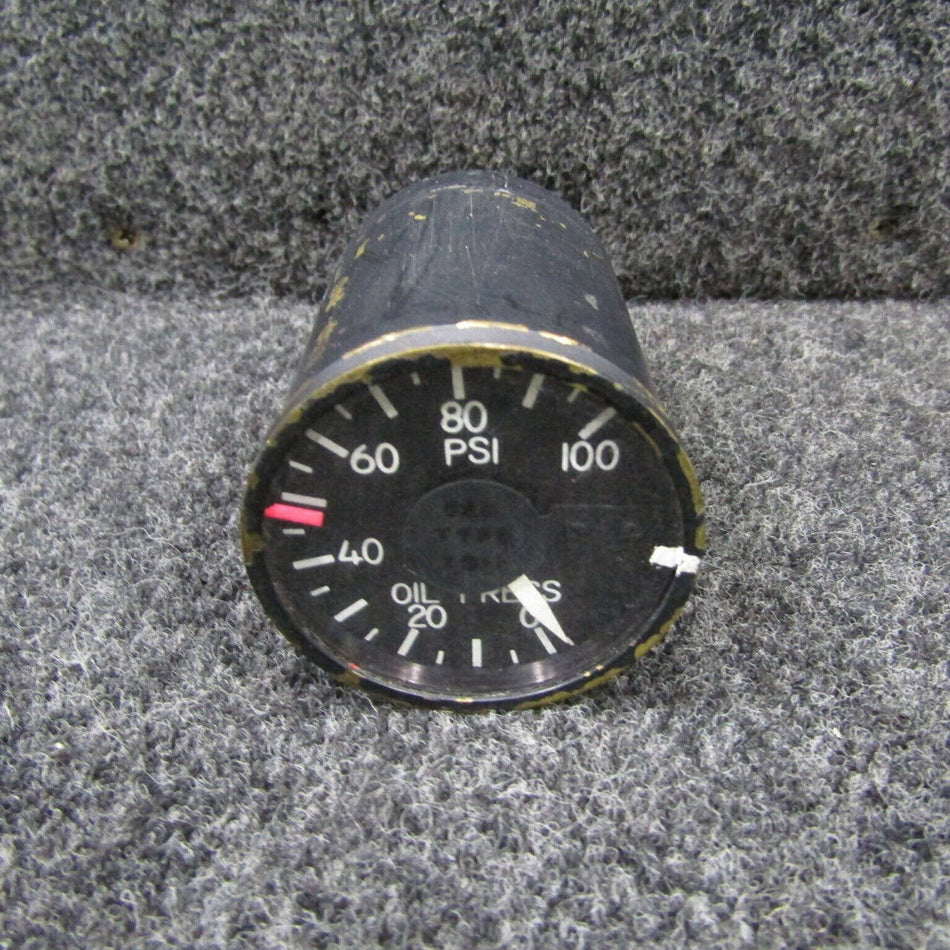 71117-1 General Aero Oil Pressure Indicator, 0-100 PSI (Volts: 26)