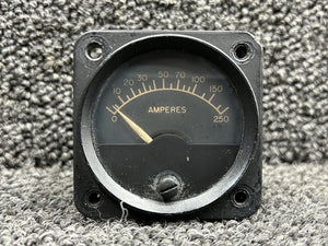 510507 (Alt: 550-565) Rosemount 34G Ammeter Indicator (Hazy Glass)