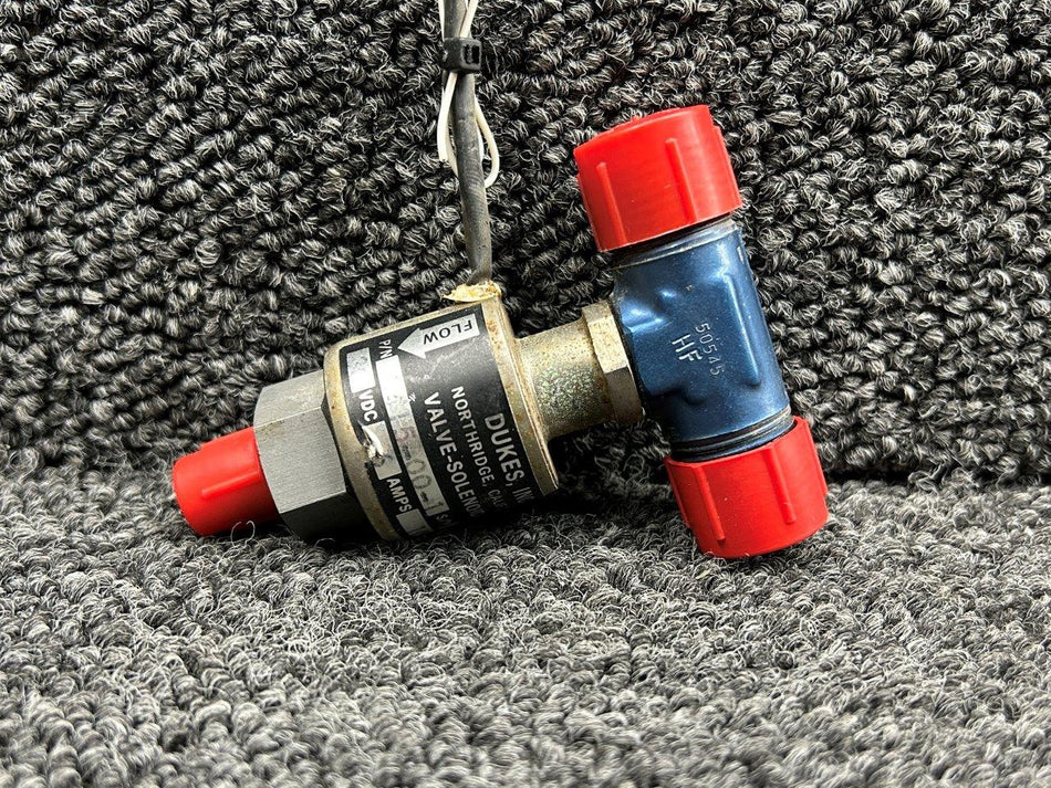 3415-00-1 Dukes Inc Fuel Solenoid Valve Assembly (Volts: 30, Amps: 6)