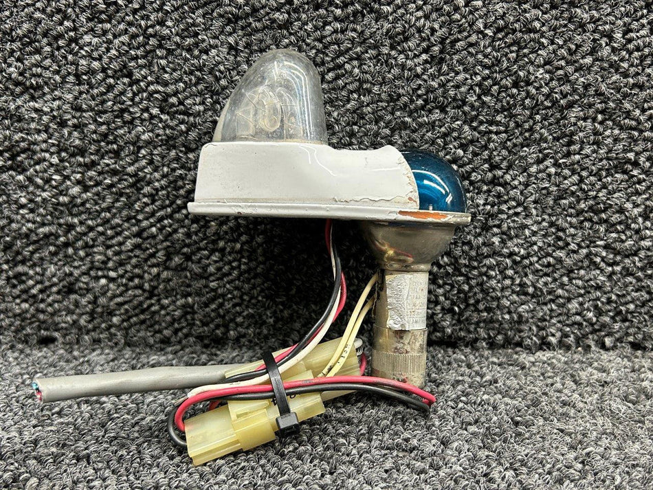 Piper Aircraft Parts 51210-003 Piper PA-31T Wing Navigation Light Assembly with Strobe and Lens