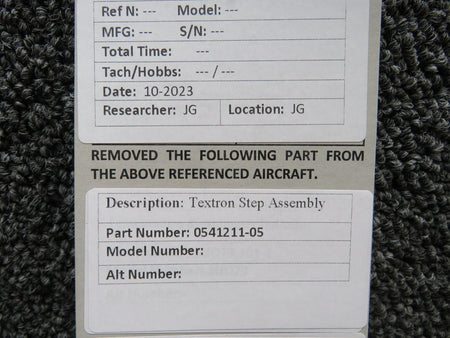 textron 0541211-495 Textron Step Assembly
