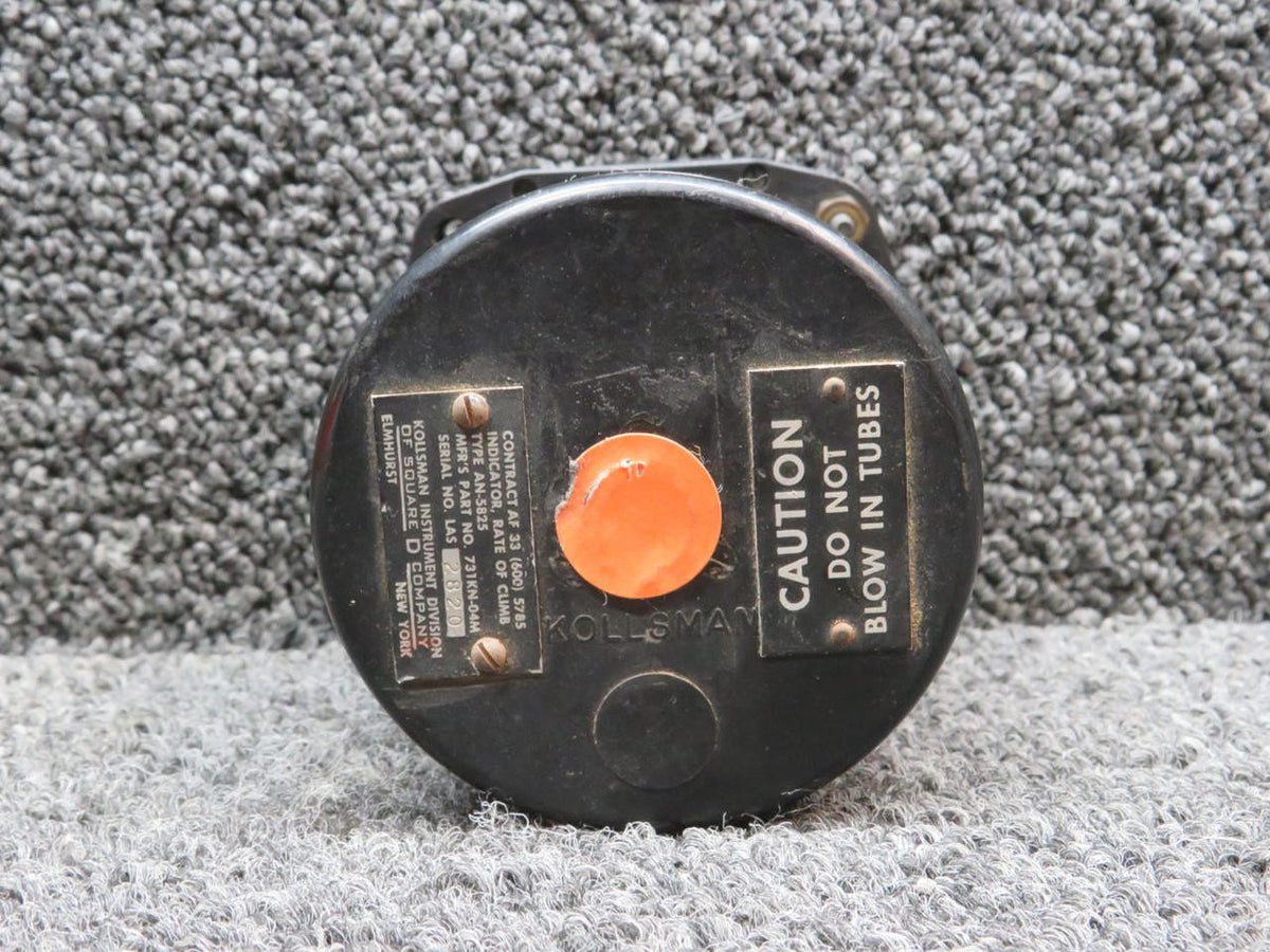 kollsman 731KN-04M (Alt: AN-5825) Kollsman Rate of Climb Indicator