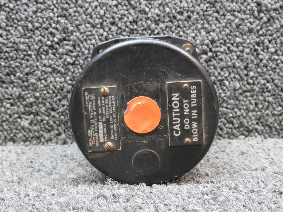 kollsman 731KN-04M (Alt: AN-5825) Kollsman Rate of Climb Indicator