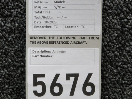 Does Not Apply Ammeter Indicator Assembly