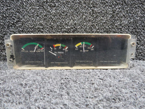 873002-S6 Stewart-Warner Instrument Gauge Cluster Assembly