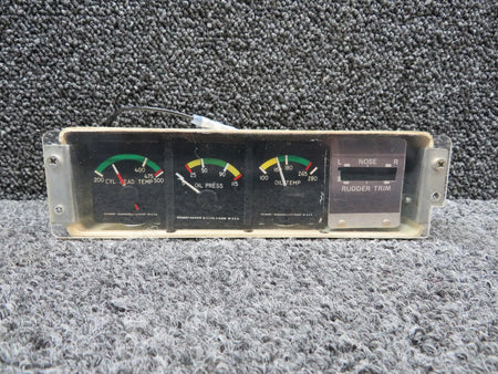 Stewart-Warner 873002-S3 Stewart-Warner Instrument Gauge Cluster Assembly