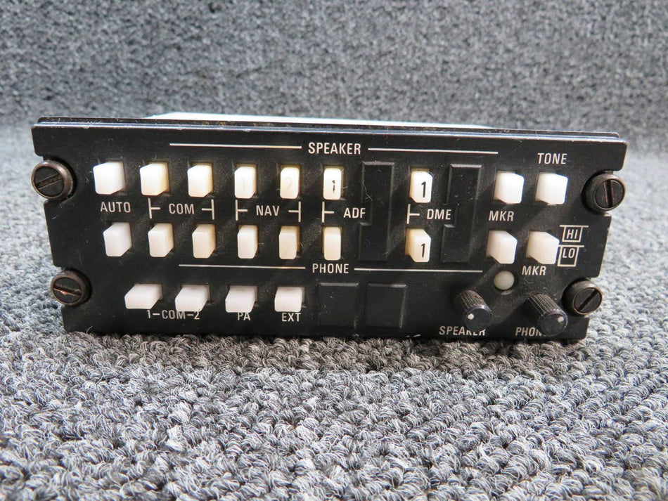 071-1087-01 King Radio KA119 Audio Control Panel (C20)