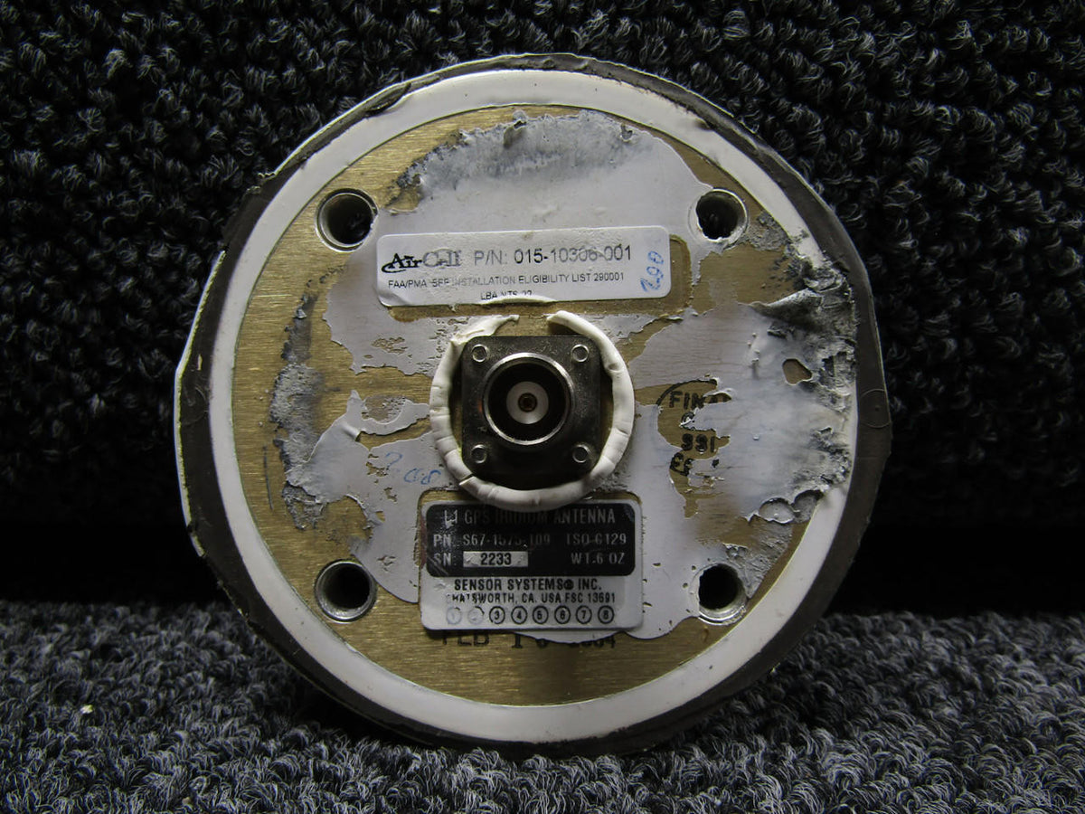 Sensor Systems S67-1575-109 Sensor Systems L1 GPS-Iridium Antenna with Modifications