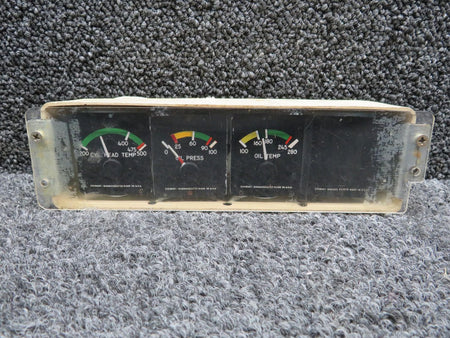 Stewart-Warner 873002-R4 Stewart-Warner Instrument Gauge Cluster Assembly