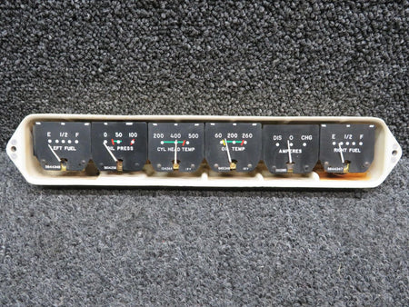 Does Not Apply 35-324401-13 Engine Instrument Gauge Cluster Assembly (No Glass) (Volts: 12)