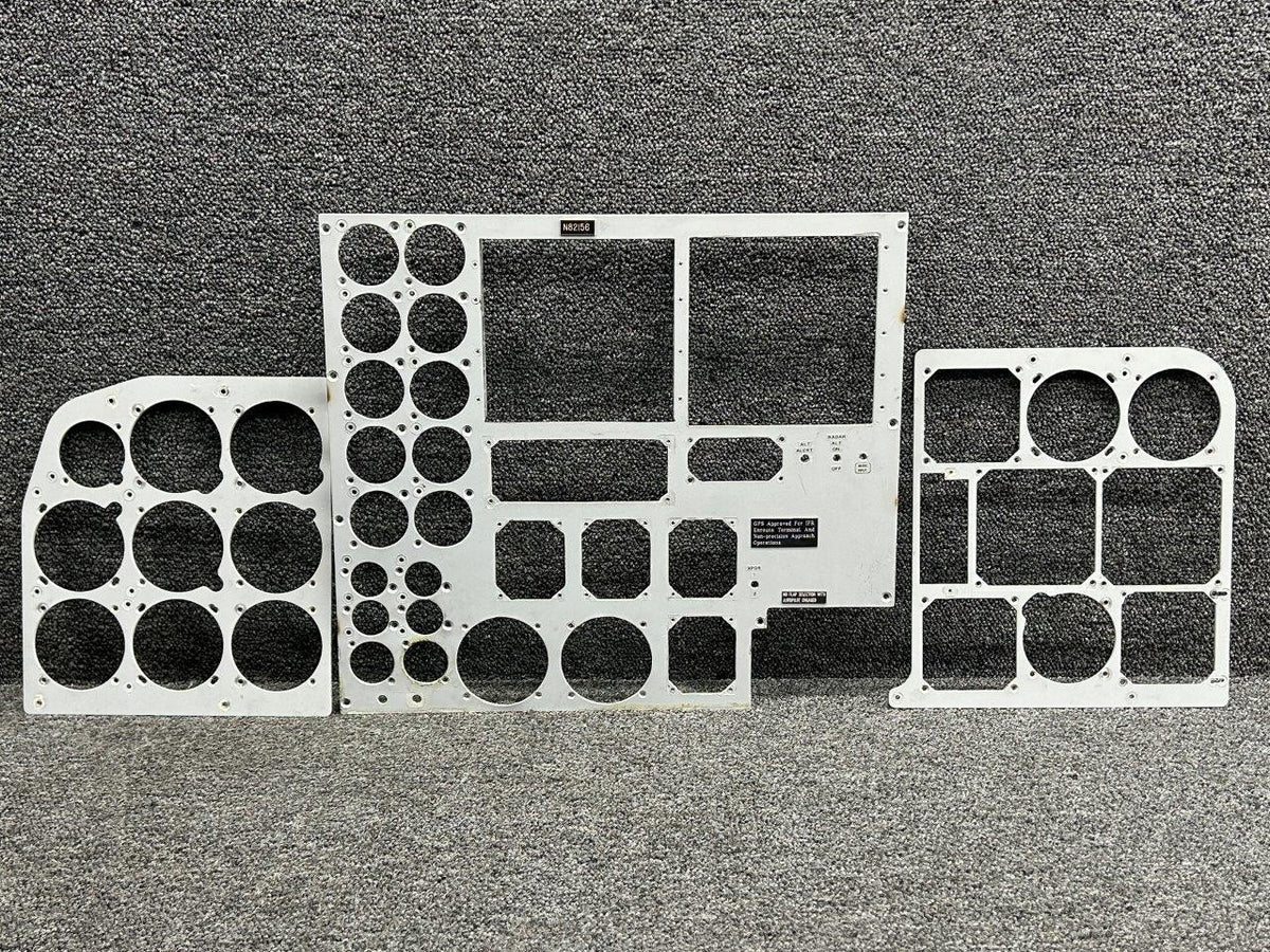 Piper Aircraft Parts 51360-002, 51286-000, 50976-000 Piper PA-31T Instrument Support Panel Set