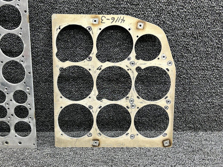 Piper Aircraft Parts 51360-002, 51286-000, 50976-000 Piper PA-31T Instrument Support Panel Set
