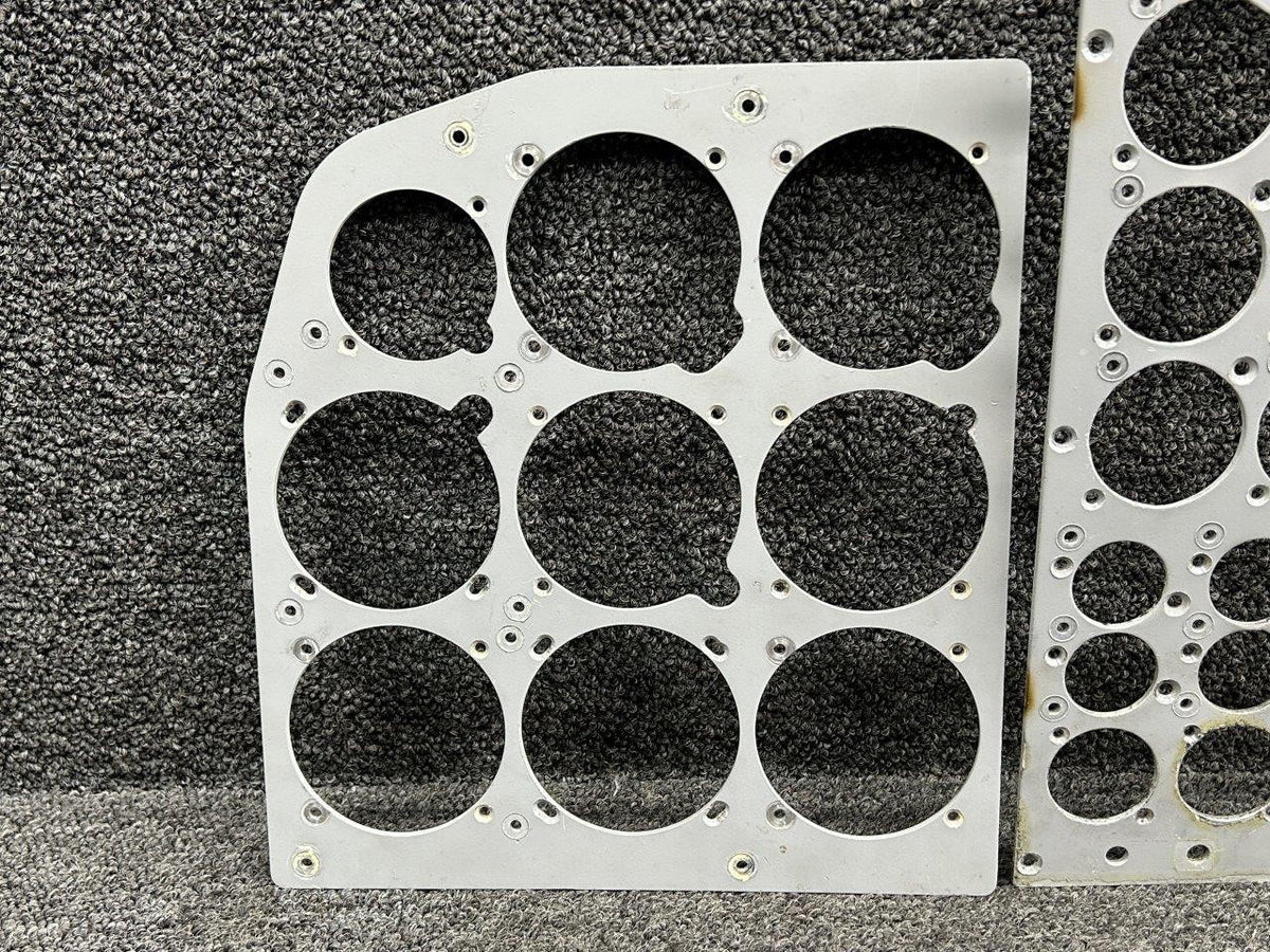 Piper Aircraft Parts 51360-002, 51286-000, 50976-000 Piper PA-31T Instrument Support Panel Set