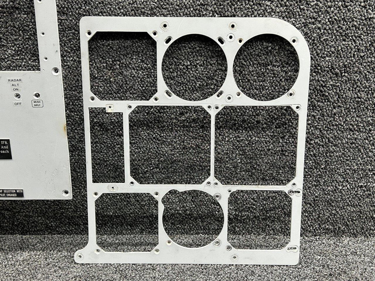 Piper Aircraft Parts 51360-002, 51286-000, 50976-000 Piper PA-31T Instrument Support Panel Set