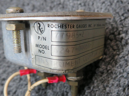 Rochester 77985-2 Rochester 6427-00050 Fuel Quantity Indicator Cluster, 15 Gallon (Volts: 14)