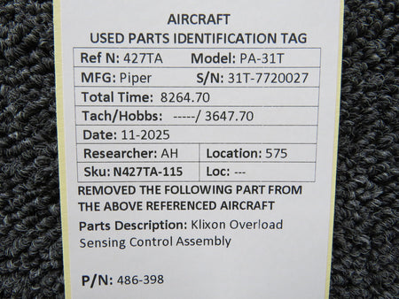 N427TA-115KW-VE
