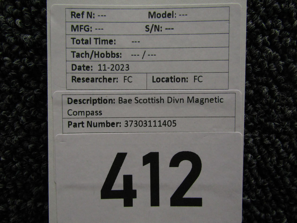 BAE 37303111405 BAE Scottish Magnetic Compass Indicator