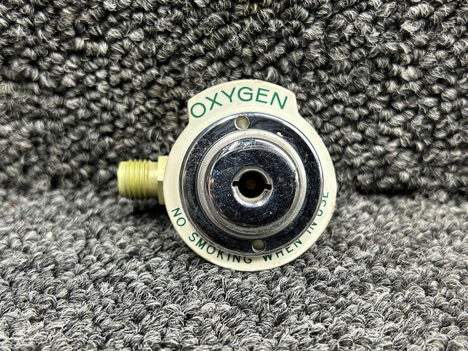 Piper Aircraft Parts 23599-00 (Use: 23599-10) Piper PA-31T Oxygen Outlet with Straight Fitting