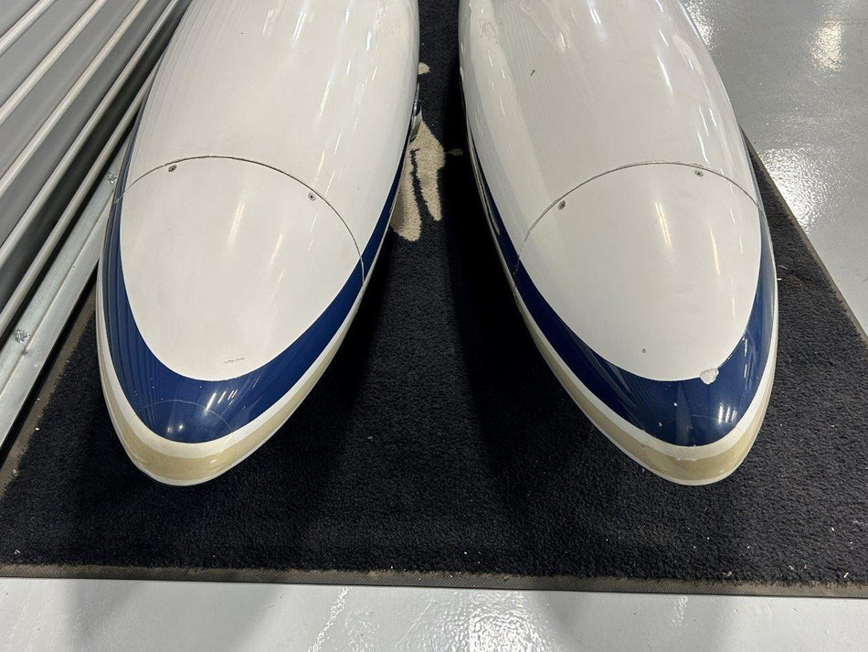 Piper Aircraft Parts 55896-028, 55896-029 Piper PA-31T Wing Tip Fuel Tank Set (Solid Nose Cone)