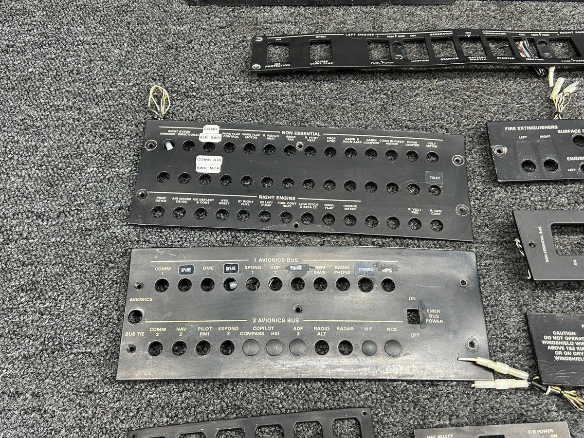 Astronics Corp Electroluminescent Panel Set (Minor Warping)