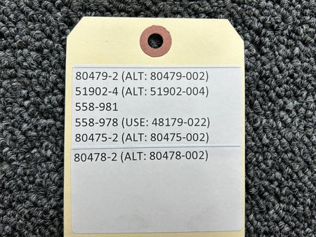 Astronics Corp Electroluminescent Panel Set (Minor Warping)