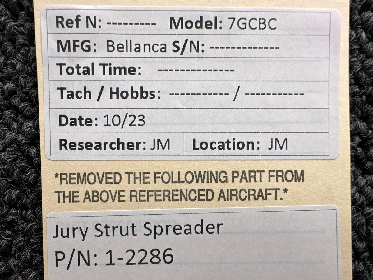 Bellanca 1-2286 Bellanca 7GCBC Jury Strut Spreader