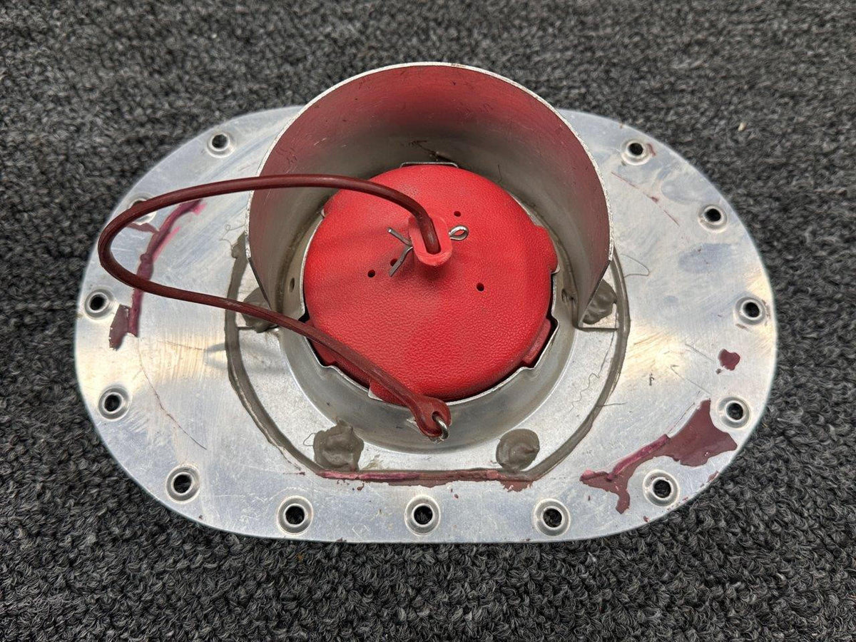 Cessna Aircraft Parts 1726041-7 Cessna 210 Fuel Filler Neck Adapter Assembly with Cap (Plastic)