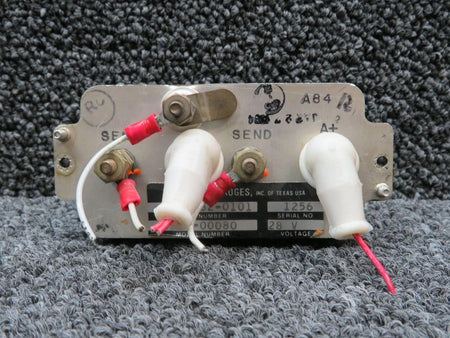Rochester C669562-0101 Rochester 6247-00080 Dual Fuel Quantity Gauge Cluster (Volts: 28)
