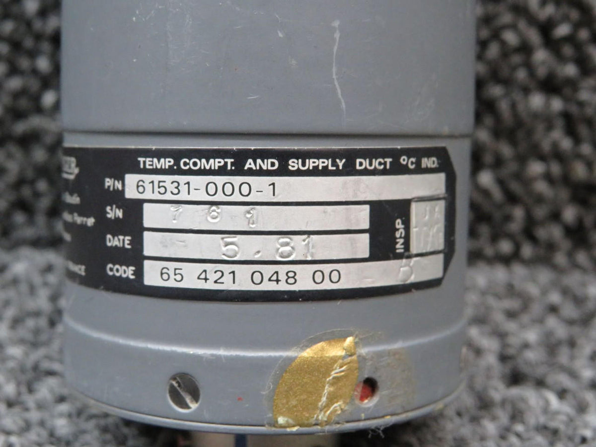 jaeger 61531-000-1 Jaeger Temperature Compartment and Supply Duct Indicator