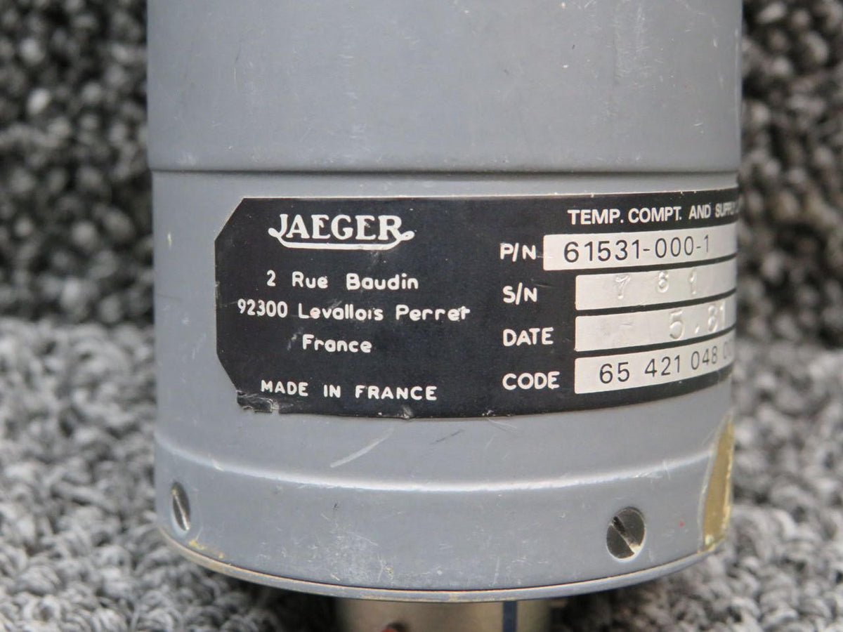 jaeger 61531-000-1 Jaeger Temperature Compartment and Supply Duct Indicator
