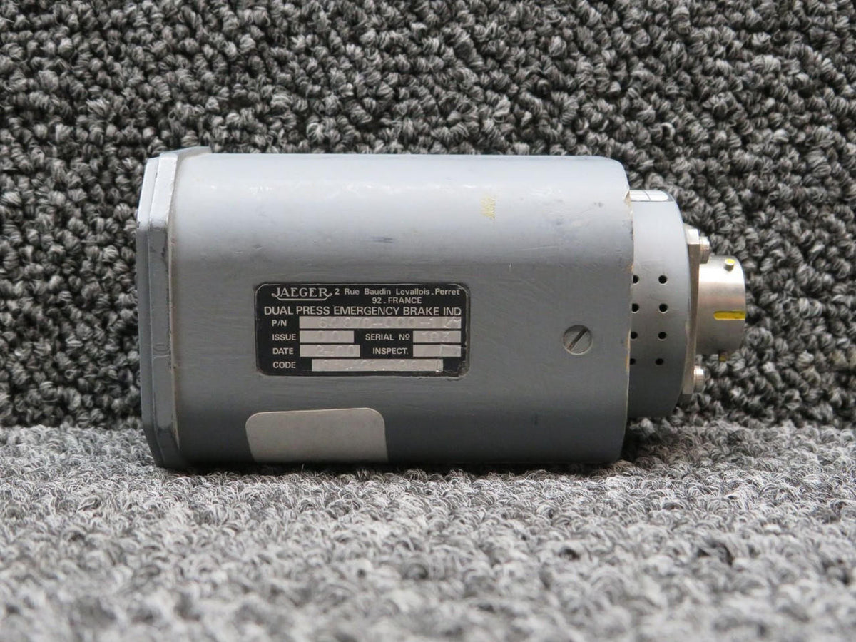jaeger 64878-000-1 Jaeger Dual Pressure Emergency Brake Indicator (PSI: 0-4000)