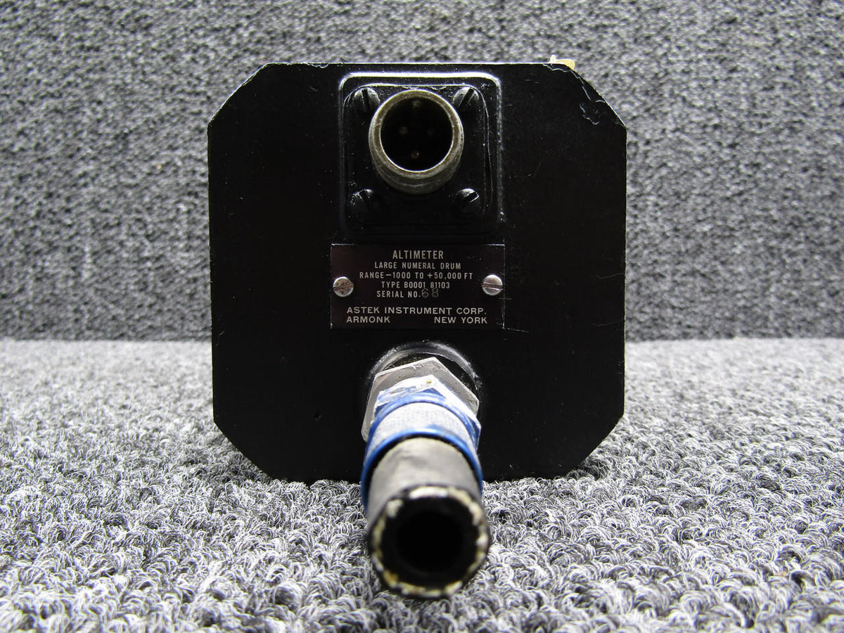 Astek B0001 81103 Astek Instrument Altimeter Indicator