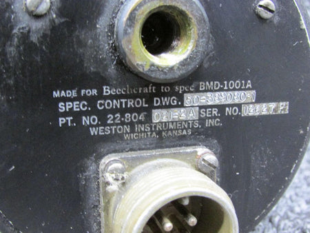 Weston 22-804-021-2A Weston Tri-Engine Gauge Indicator