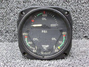 22-804-021-A Weston Tri-Engine Gauge Indicator