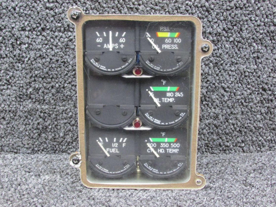 Rochester A617-1 Rochester Gauges 6247-00067 Instrument Gauge Cluster Assembly (Volts: 14)