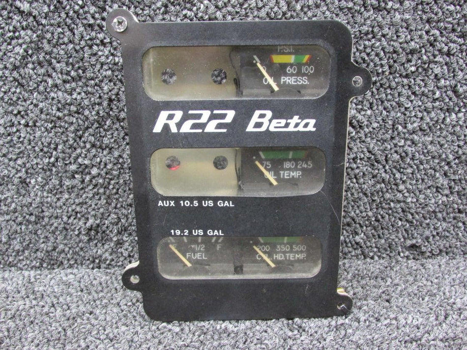 Rochester B144-3 Rochester Gauges 6247-00326 Instrument Gauge Cluster Assembly (Volts: 14)
