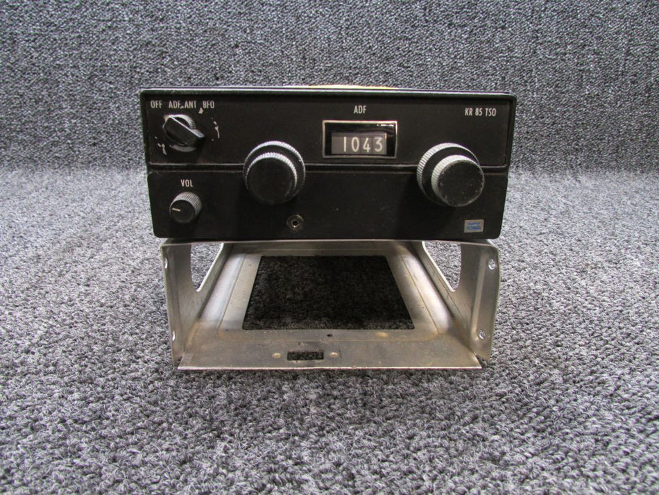 066-1023-00 King Radio KR-85 ADF Receiver with Tray (14V)