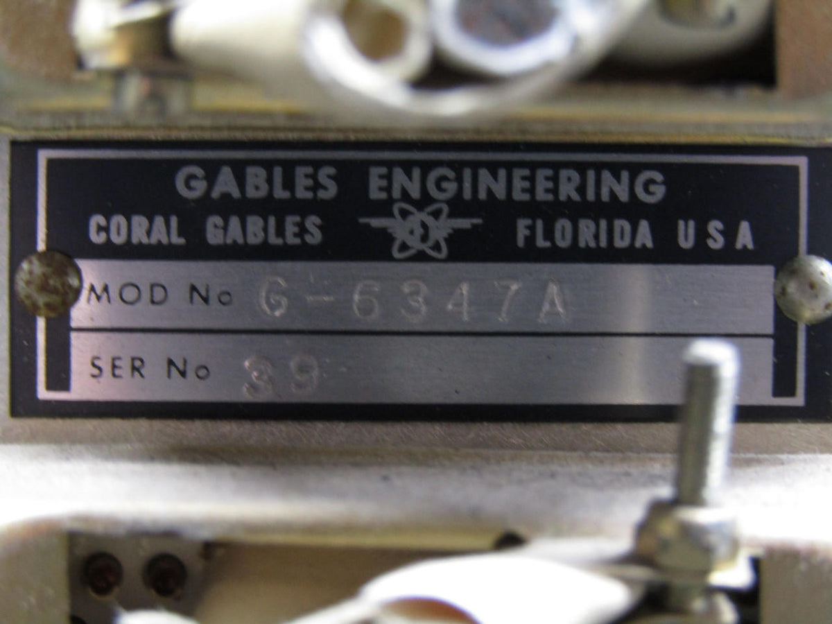 Gables G-6347A Gables Engineering VHF Comm Box
