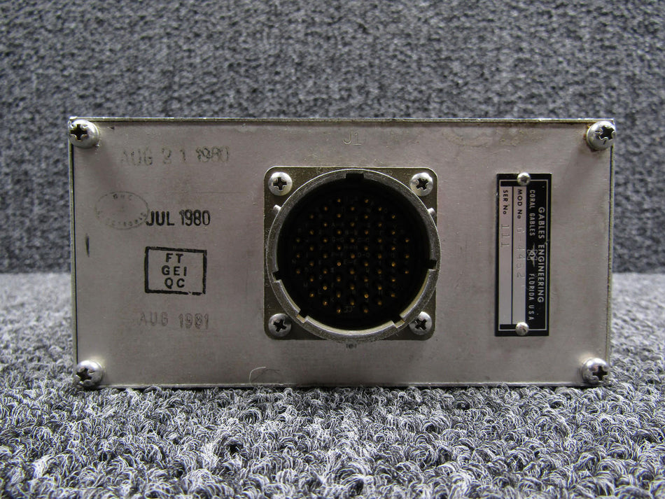 Gables G-4452 Gables Engineering VHF Comm Control Panel