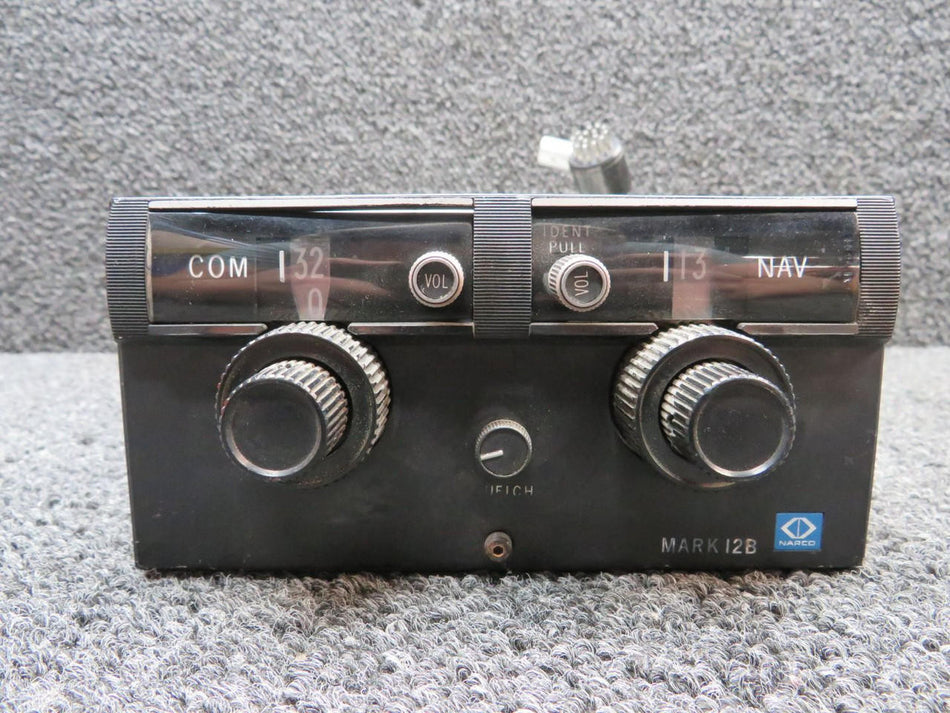 Narco Mark 12B Narco Nav-Comm Unit with Tray
