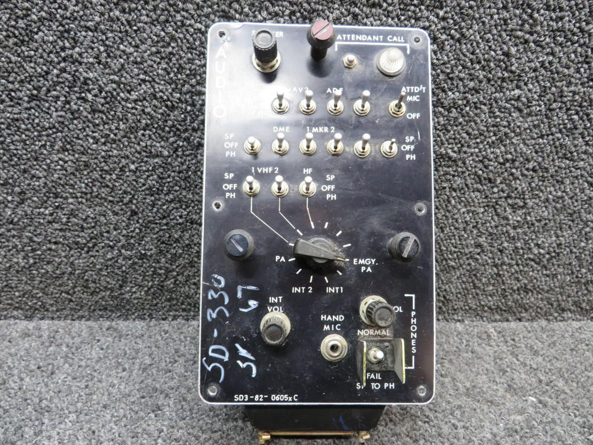 Beechcraft Parts SD3-82-0605xC Audio Panel Assembly