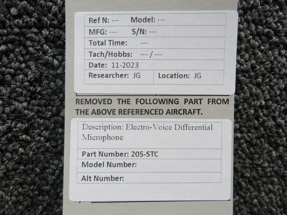Electro 205-STC Electro-Voice Differential Microphone