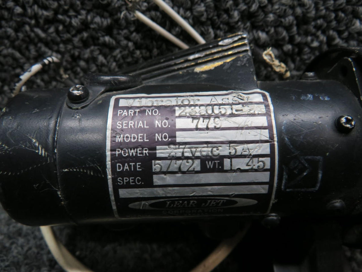 Learjet 2330051-22 LearJet Vibrator Assembly
