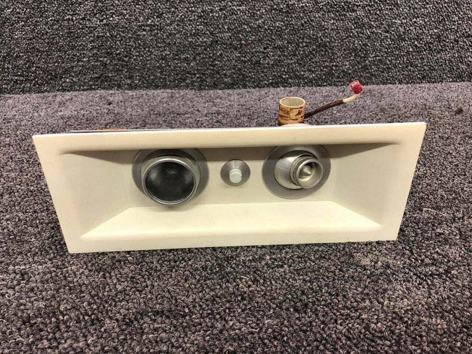 5860266 / 2240-3 Aero Commander 680FL Cornice Light Assy W/ Vent LH (28V) BAS Part Sales | Airplane Parts