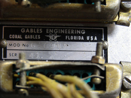 Gables G-6347 Gables Engineering VHF Comm Box with Modifications