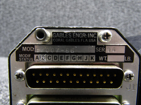 Gables G7007-56, G7008-51 Gables Engineering Nav 2-Comm 2 Control Box with Mods