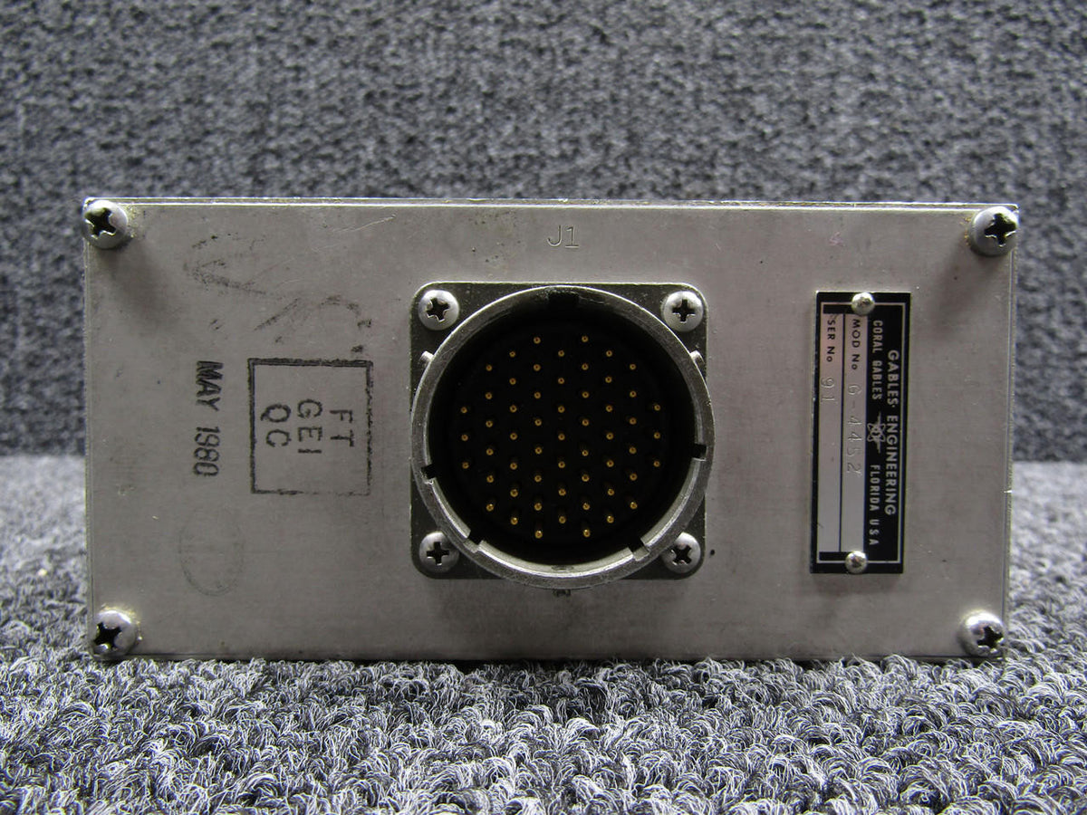 Gables G-4452 Gables Engineering Comm Control Box