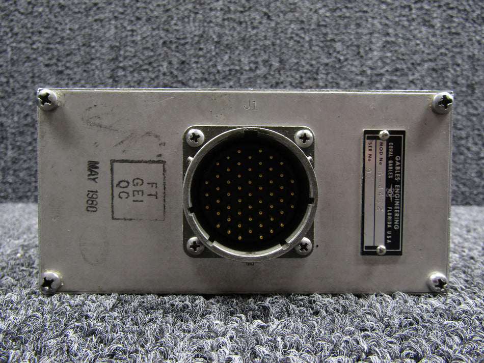Gables G-4452 Gables Engineering Comm Control Box